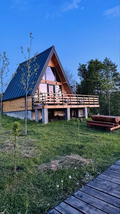 Cabană A-Frame romantica la munte cu jacuzzi și saună — cabană de închiriat în Chiang Mai
