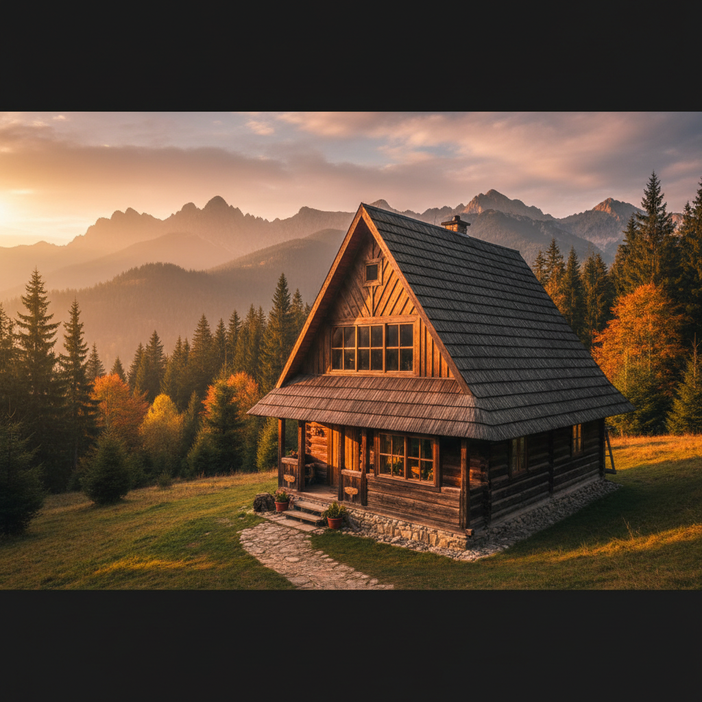 Cazare Cabana A-frame Woods — cabană de închiriat în Ocnele Mari
